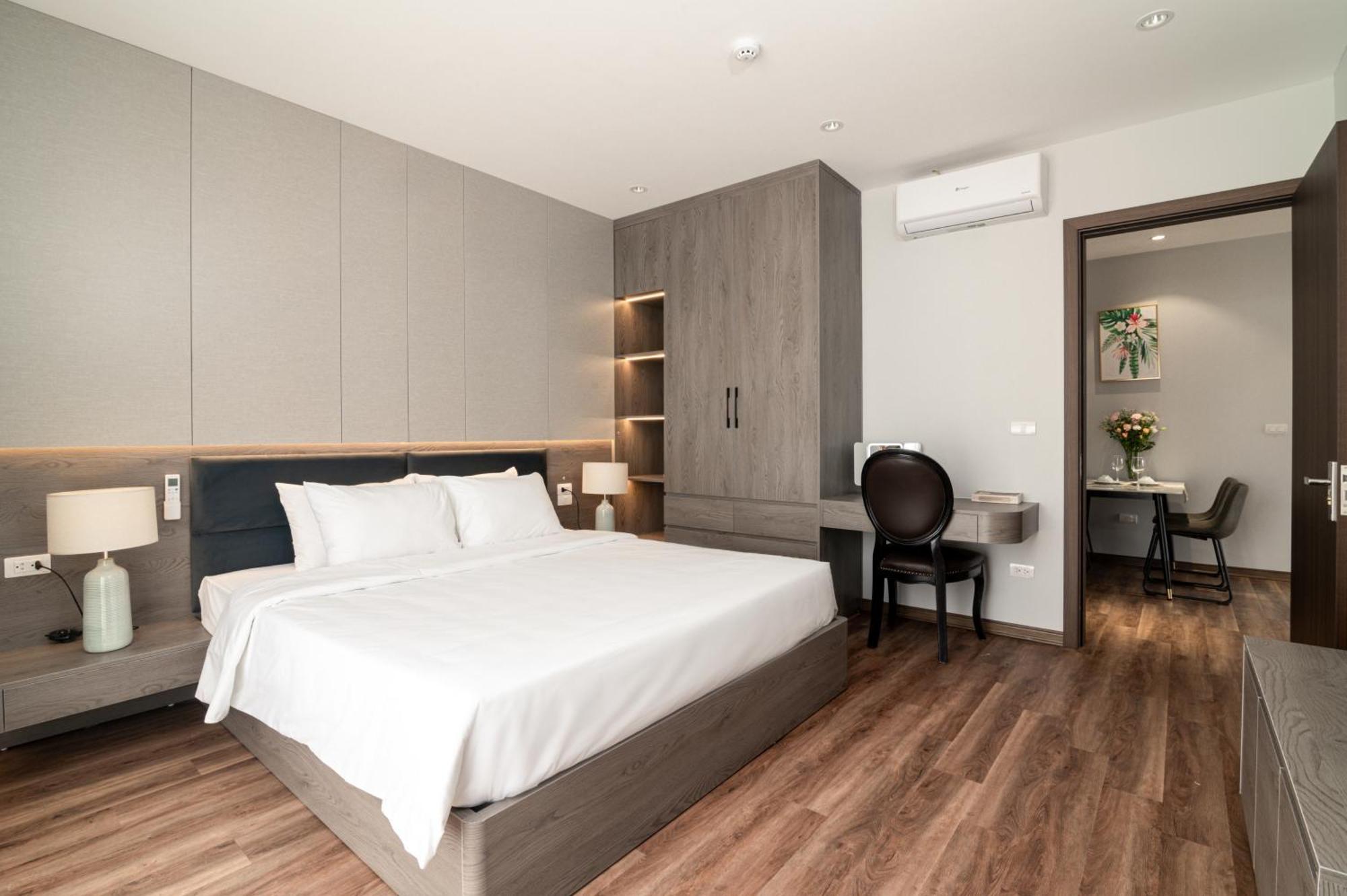 האנוי Luxe Paradise Suites Hotel To Ngoc Van מראה חיצוני תמונה
