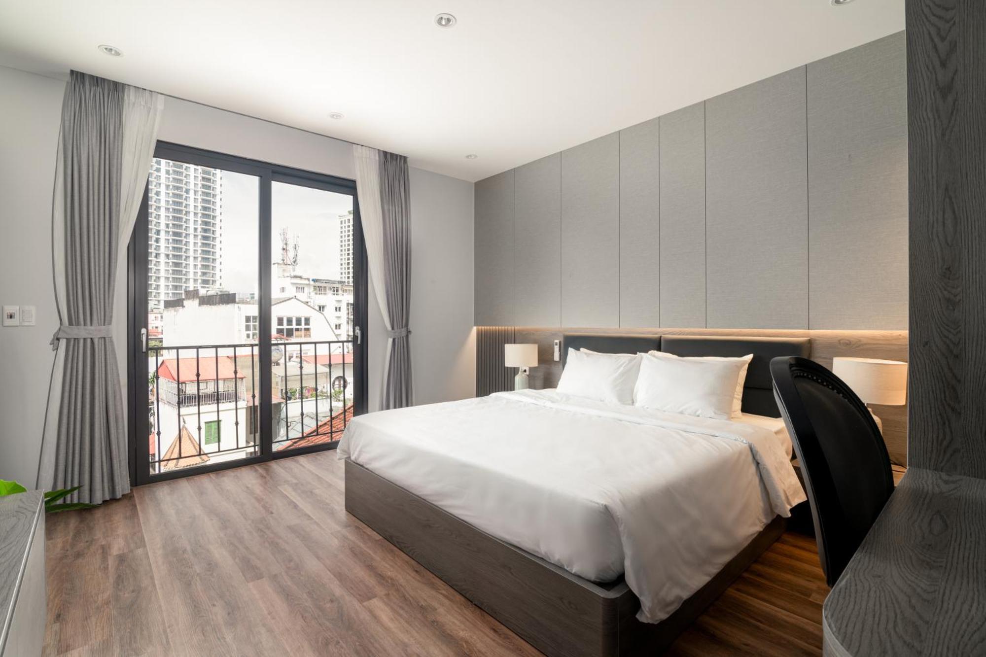 האנוי Luxe Paradise Suites Hotel To Ngoc Van מראה חיצוני תמונה